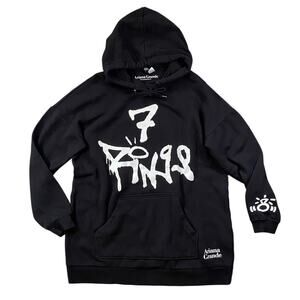 Ariana Grande x Divided 7 Rings Tour Hoodie - L
